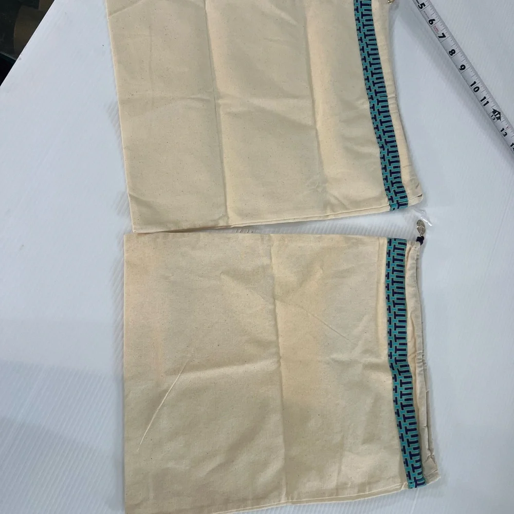 Two Tory Burch dust bags